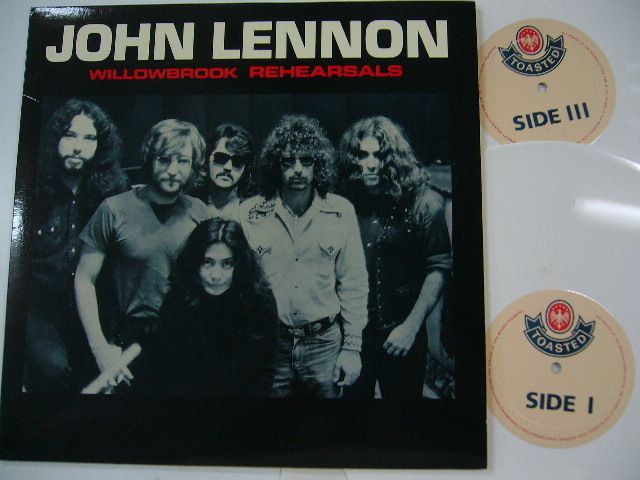 JOHN LENNON Willowbrook Rehearsals V RARE Color 2LP 1972  