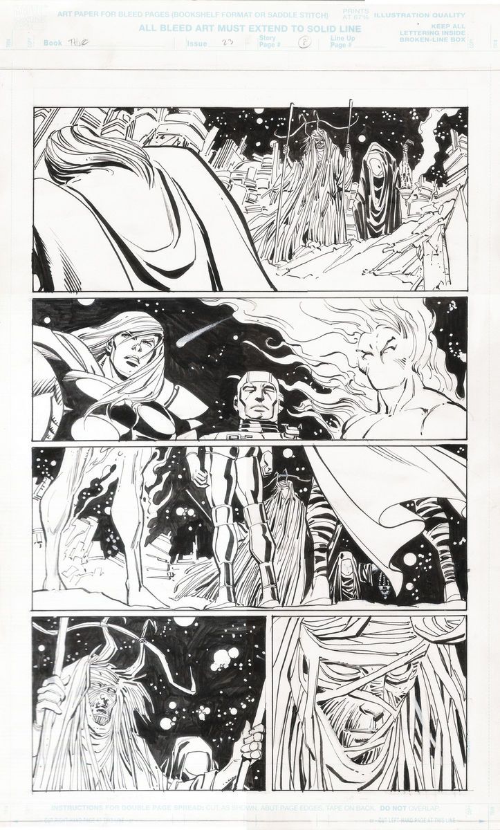 John Romita Jr Thor Original Art  