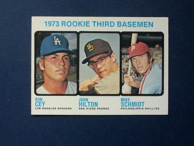 1973 Topps Mike Schmidt RC 615 HOF Great Shape  