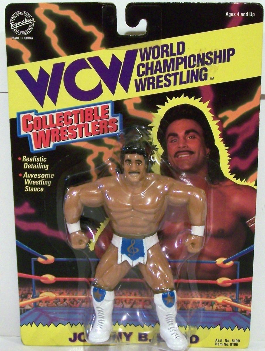 WCW OSFT Collectible Wrestlers Figure Series 1 Johnny B Badd New WWF WWE TNA LJN  