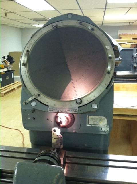 14" Jones Lamson J L PC 14A Optical Comparator  