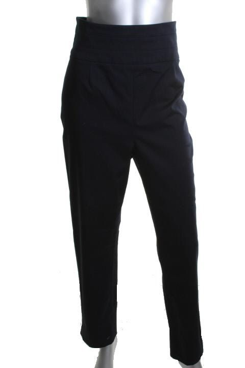 Jones New York NEW Navy Flat Front Dress Pants 12 BHFO  