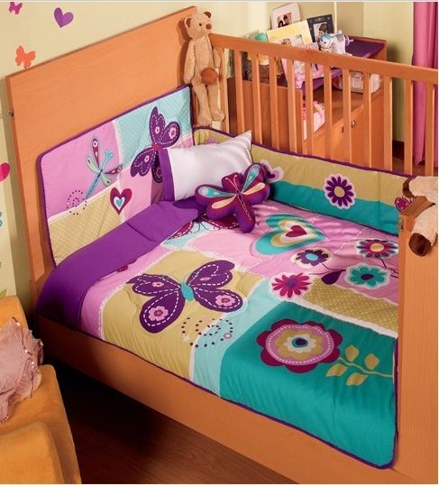 Bedding Set Available in 5 Models Juego de Cuna de 6 Piezas