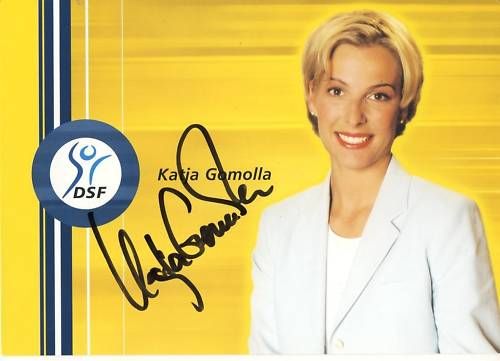 Katja Gomolla DSF Top AK Orig Sign 23863