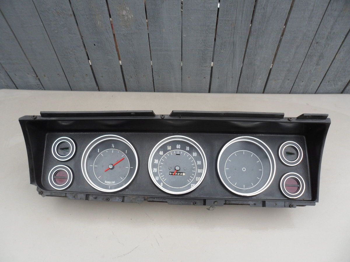 1967 67 Chevy Impala Gauges Speedometer