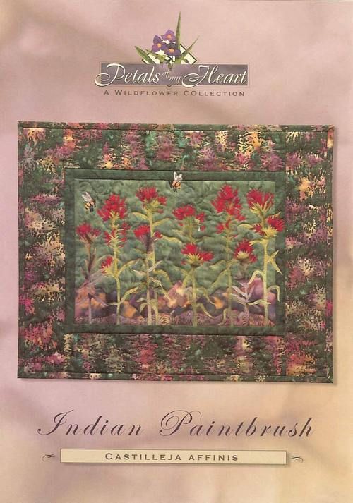 MC Kenna Ryan Petals of My Heart Indian Paintbrush Applique Quilt