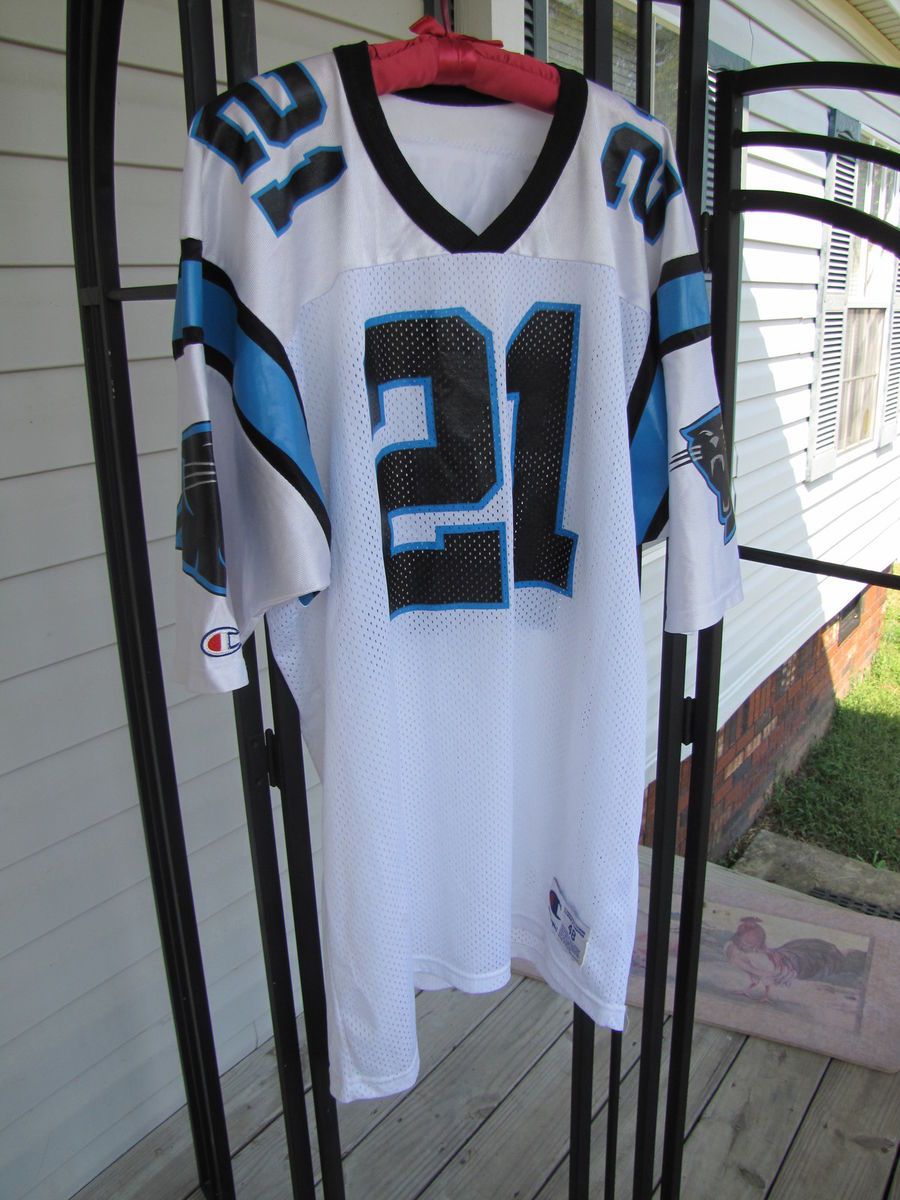 Carolina Panthers Biakabutuka 21 Jersey Size 48 Champion