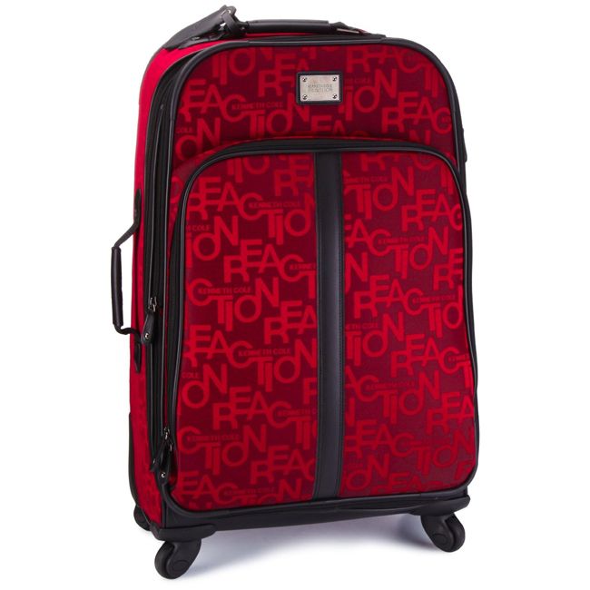 Kenneth Cole Reaction Taking Flight 25 Spinner Upright Suitcase Red