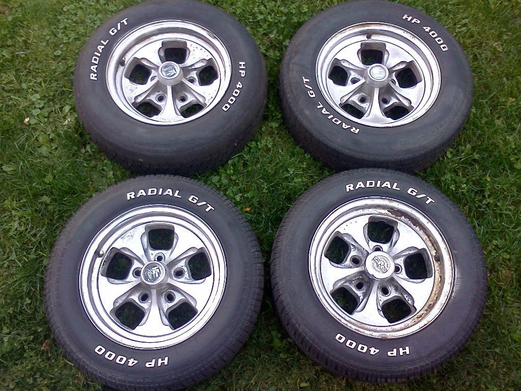 14 Keystone Cragar Klassic Wheels with Hercules Tires