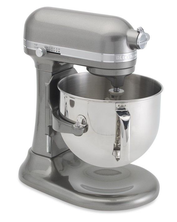 KitchenAid KV25GOXWW Professional 5 Plus Series 5 Quart Stand Mixer, White  on White