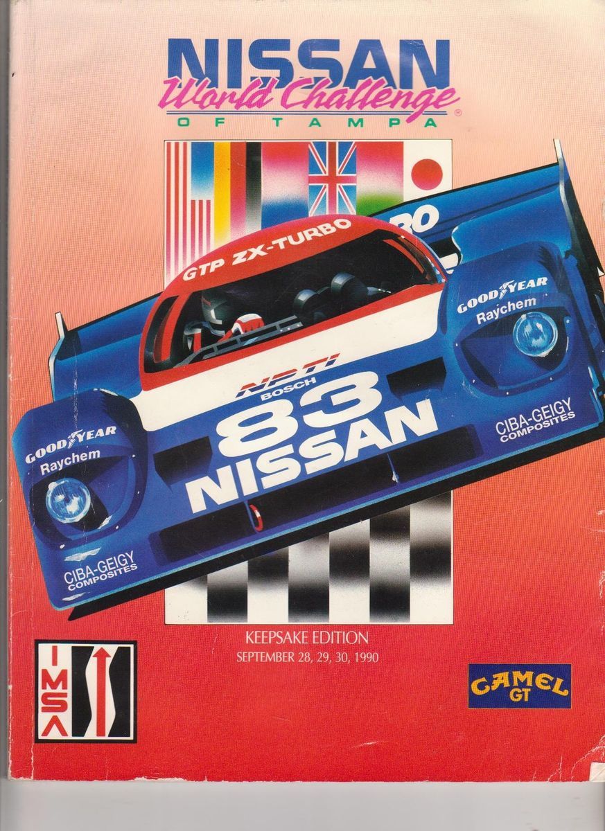 1990 Program IMSA Camel GT Tampa