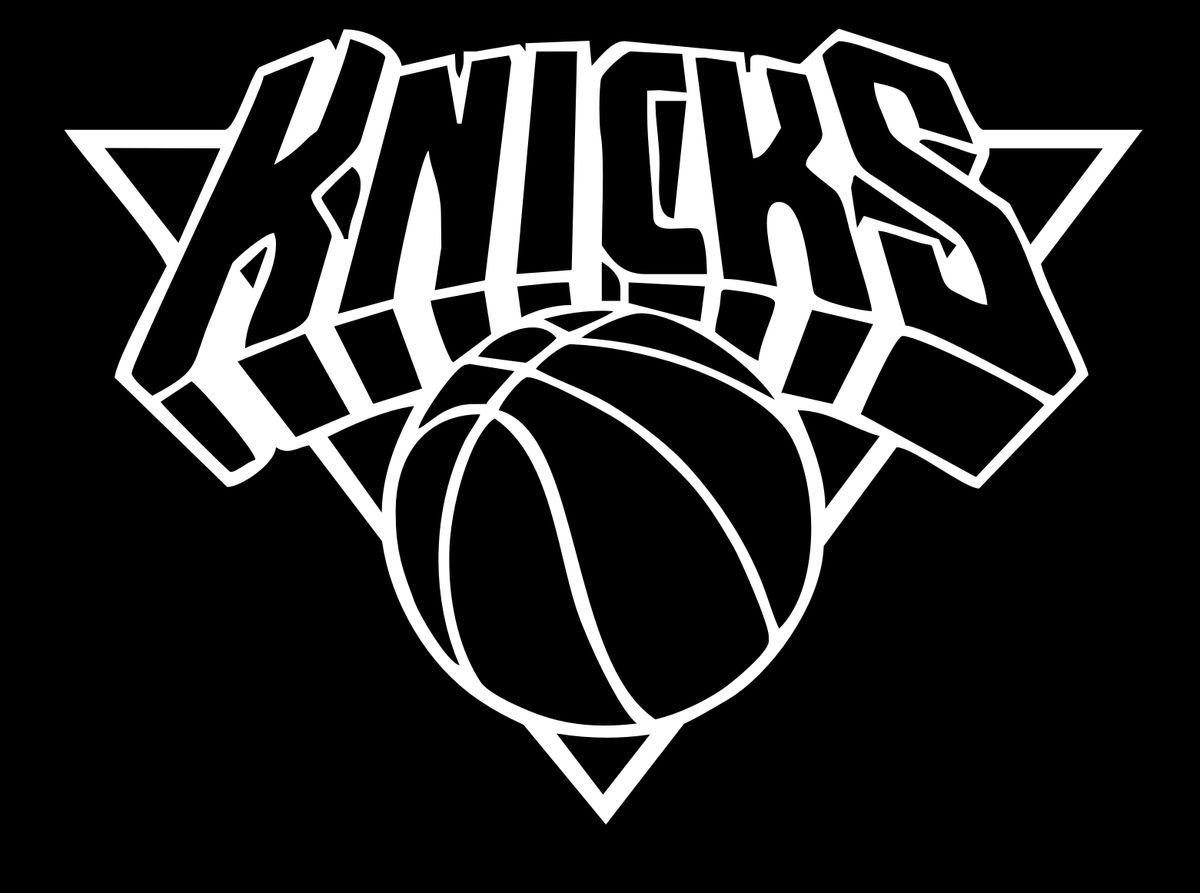 Knicks Logo Black And White - Men S New York Knicks New Era Black Black ...