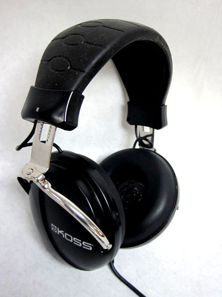 Koss TD85 Closed Ear Professional Industrial Stereo Audio Heavy Duty