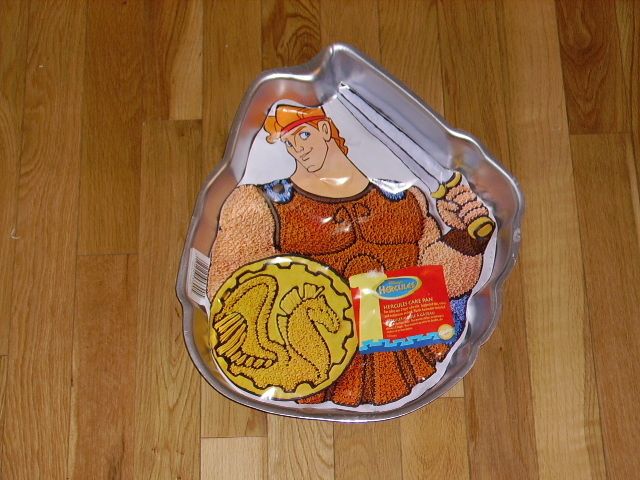 New Wilton Disney Hercules Birthday Cake Pan Mold Movie