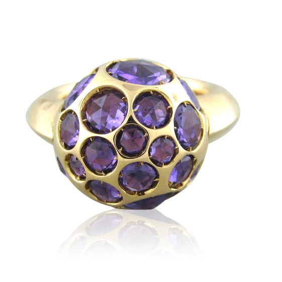 Pomellato Harem 18K Gold Amethyst Ring $6570