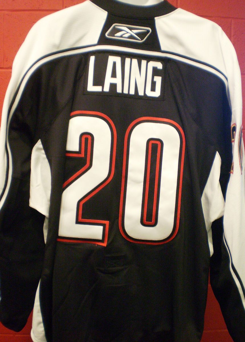 WBS Penguins Alumni Game Worn Jersey 20 Joel Laing