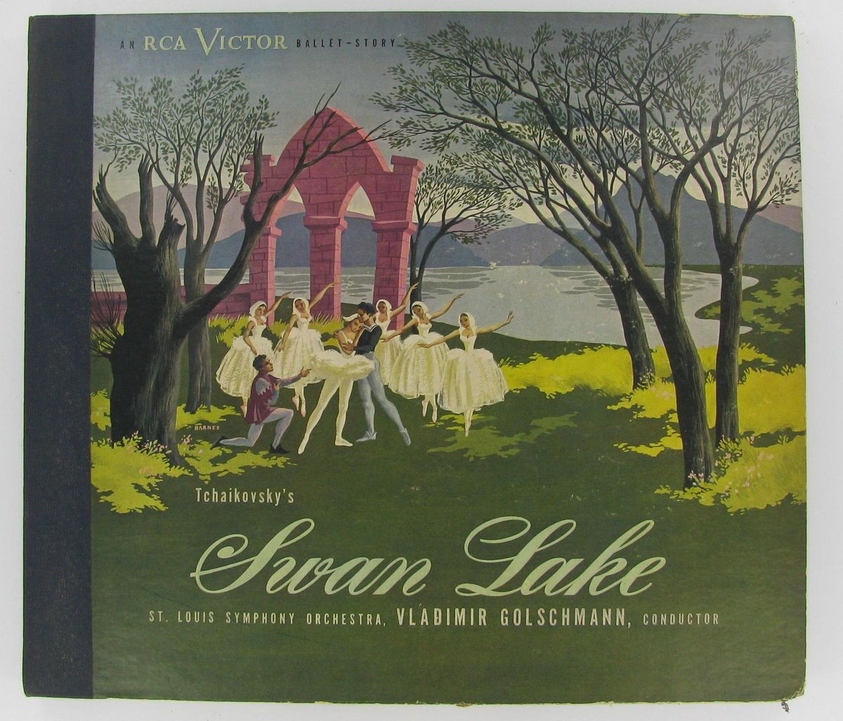 TCHAIKOVSKY SWAN LAKE GOLSCHMANN ST. LOUIS SYMPHONY ORCHESTRA RCA