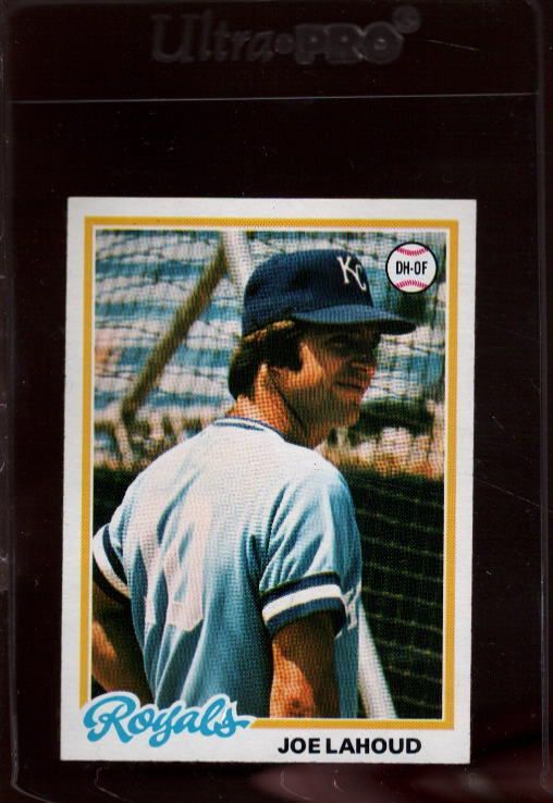 1978 Topps 382 Joe Lahoud NMMT 126029