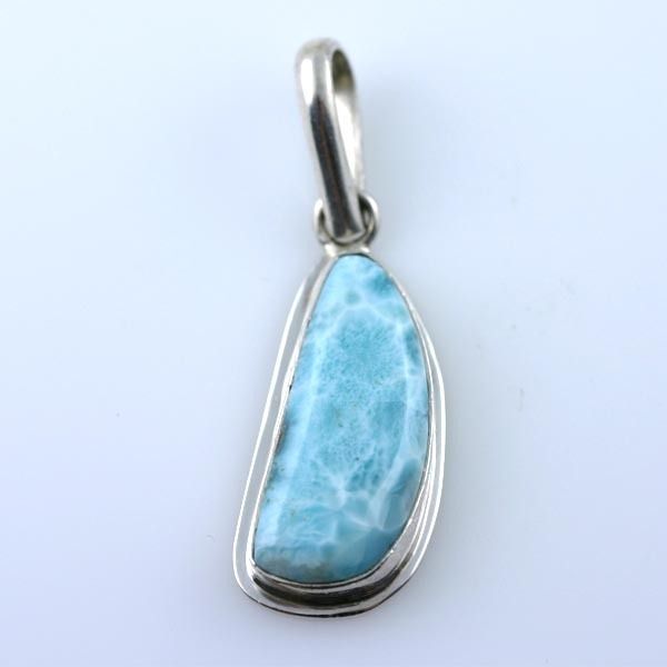 Larimar Jewelry Pendant Larimar Sterling Silver