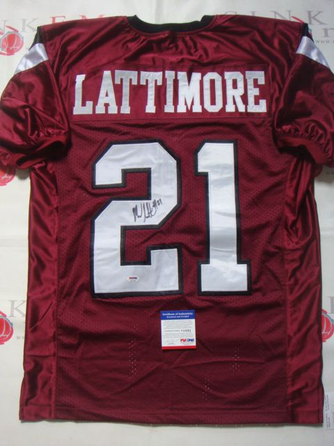 South Carolina Gamecocks Marcus Lattimore Signed Autographed Heisman