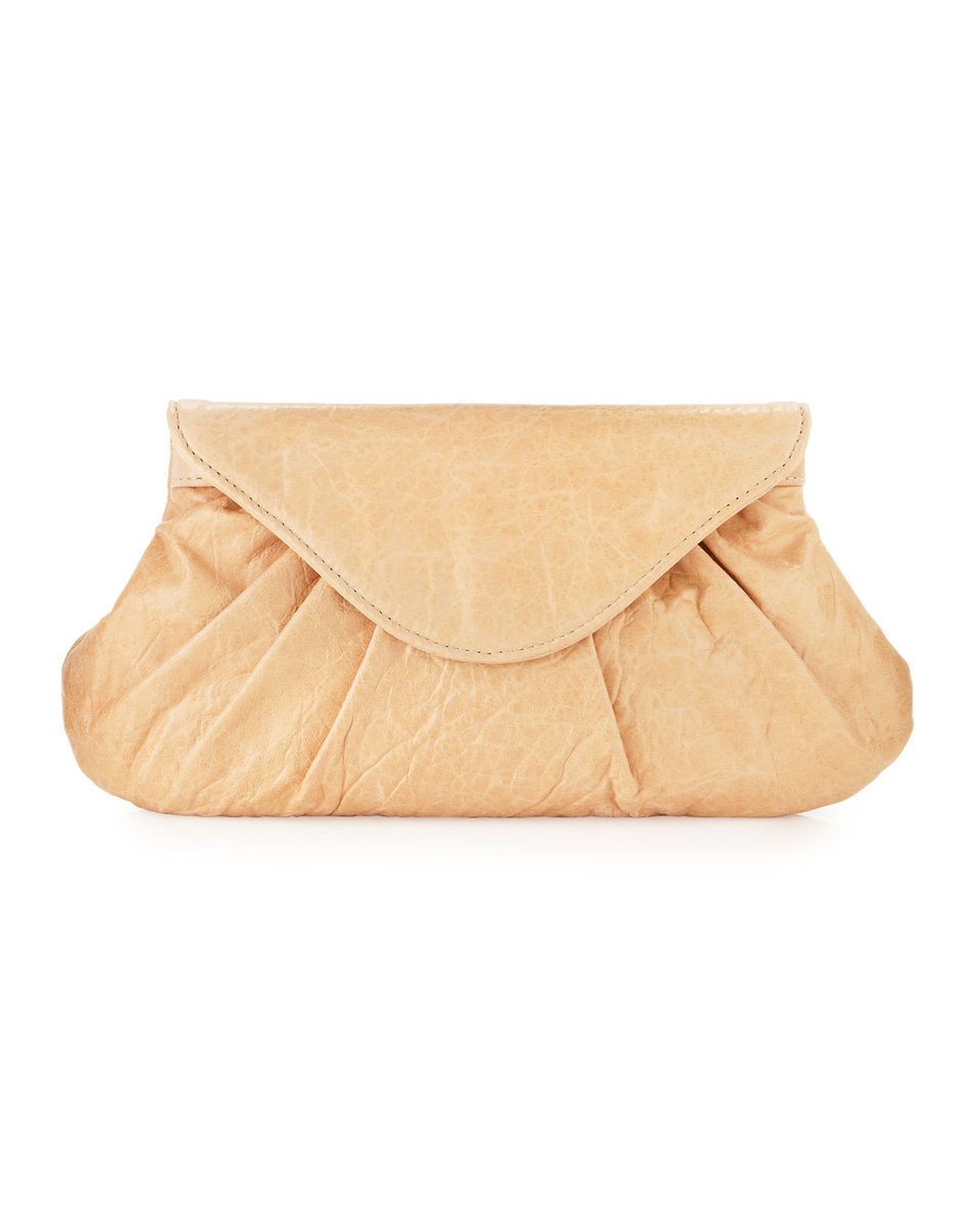 Lauren Merkin Lotte Crinkled Lambskin Clutch