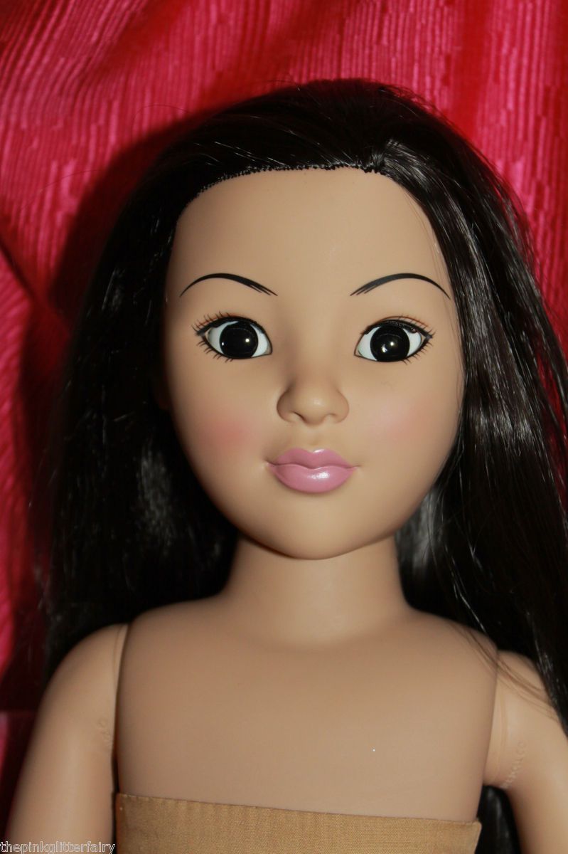  Wonder Madame Alexander 18 straight black hair black eyed layla DOLL