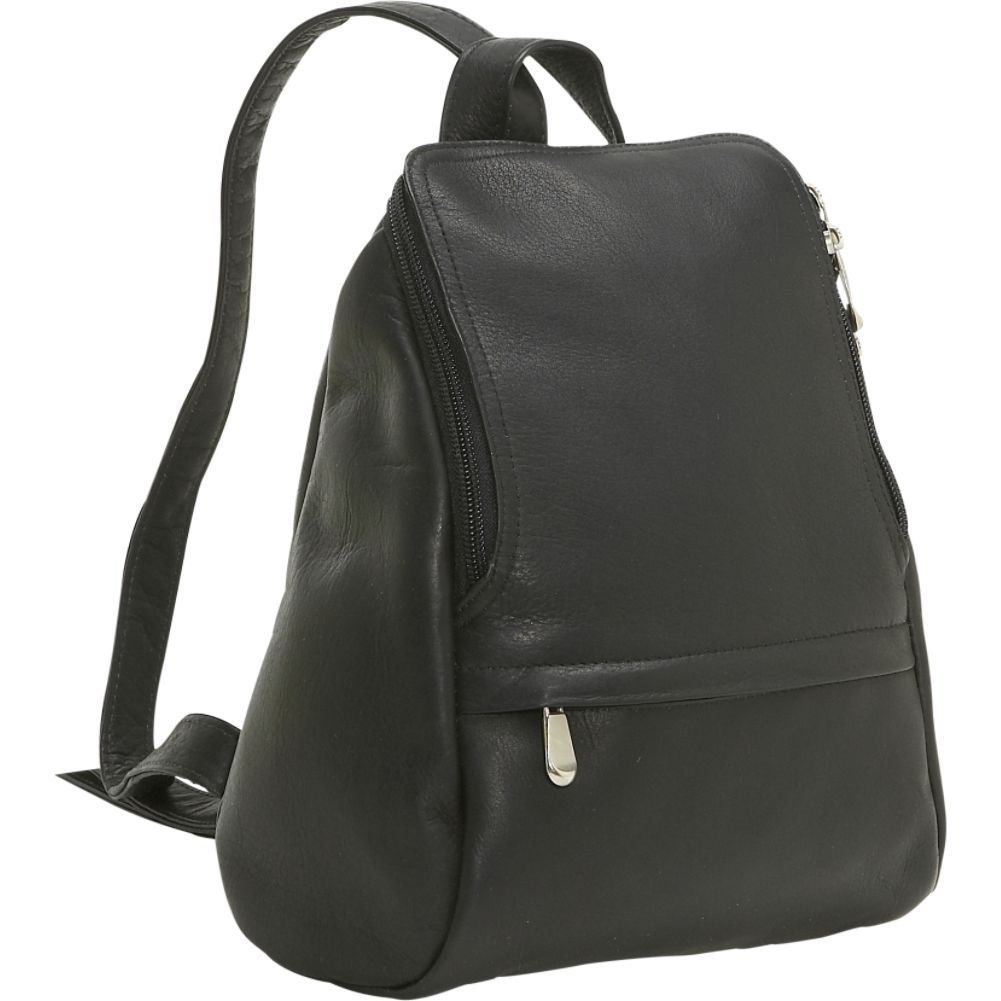 LE DONNE LEATHER U ZIP MINI PREMIUM VAQUETTA LEATHER BACKPACK / PURSE