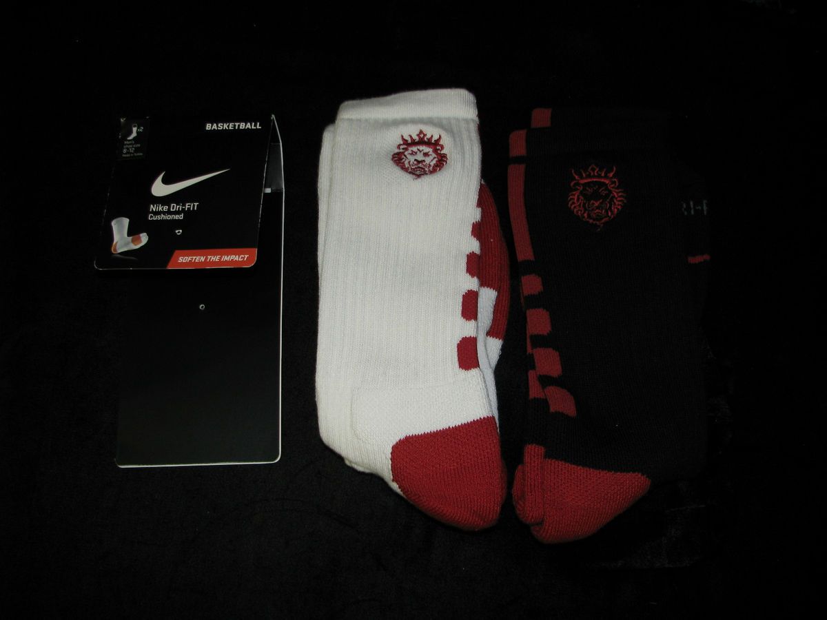 Limited Edition Nike Elite Lebron James Socks Double Pack