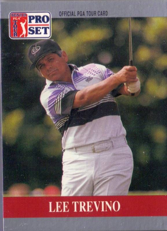 90 Pro Set Prototype Card Lee Trevino Prototype