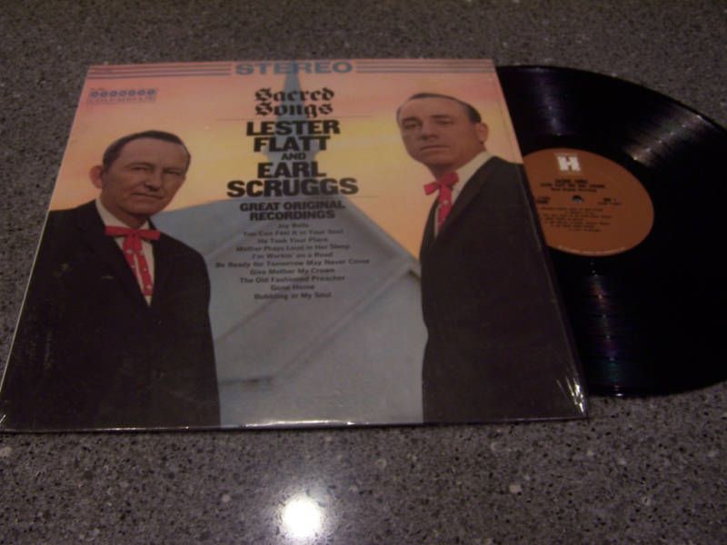 Lester Flatt Earl Scruggs Sacred Songs LP