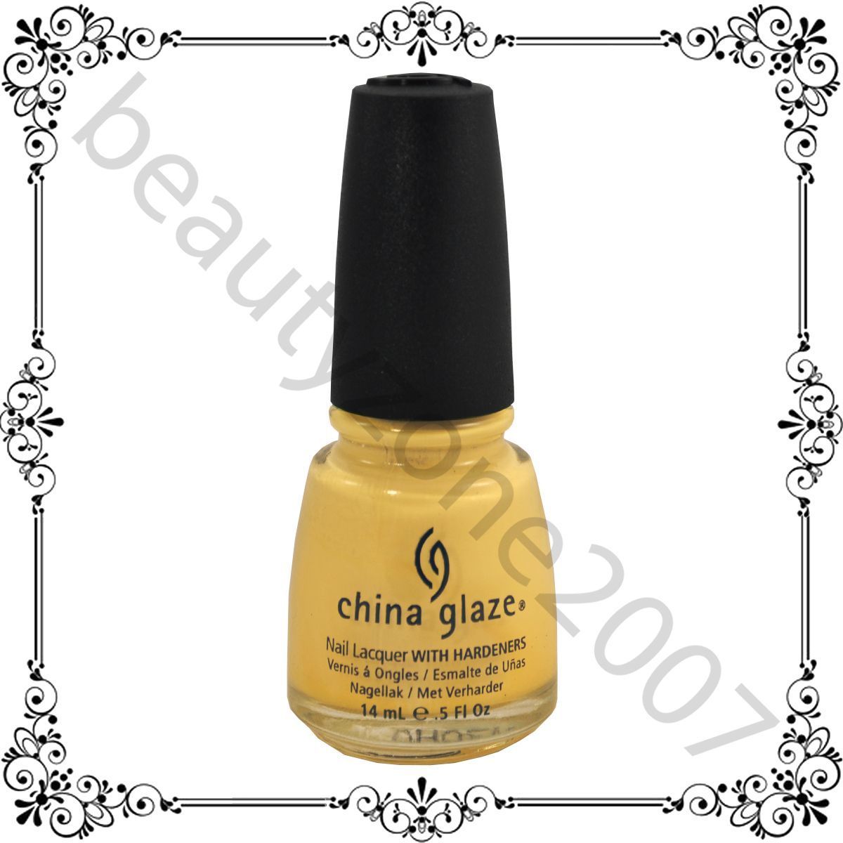 China Glaze Up Away Polish Lacquer Lemon Fizz 80941