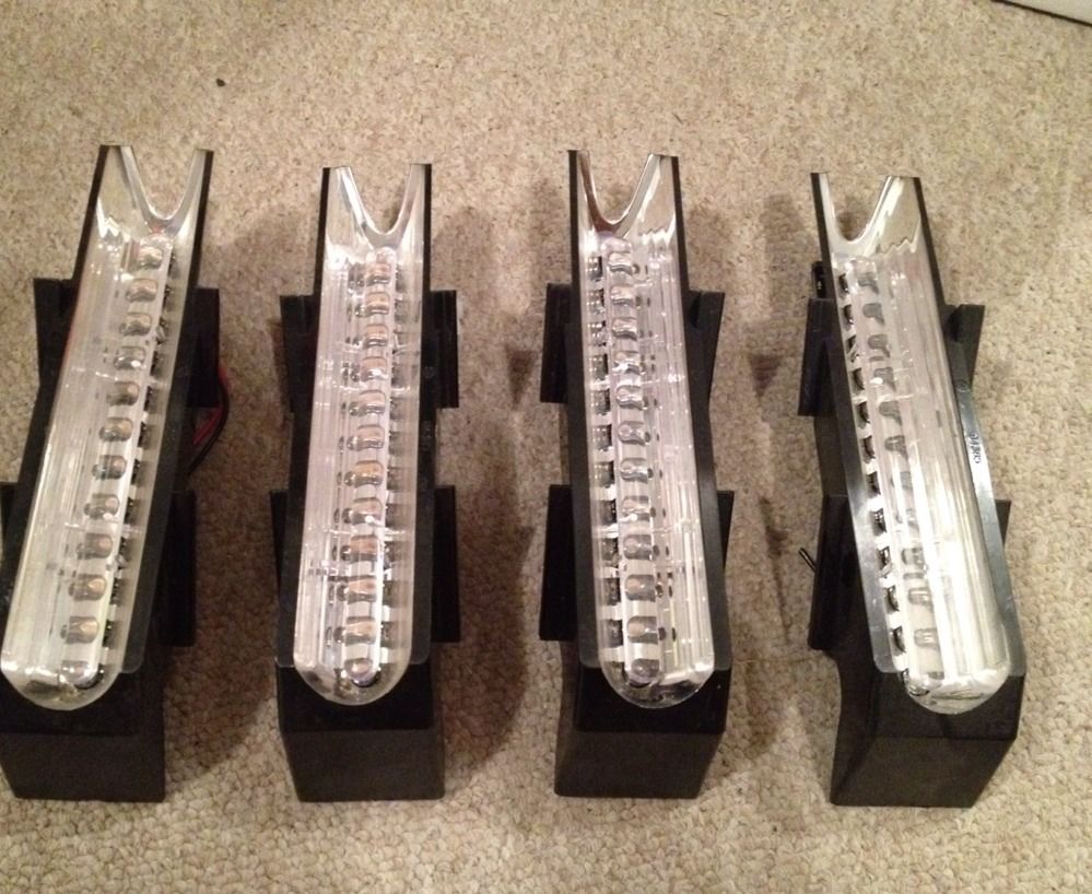 Four Whelen 12 Led Corner R Modules For Liberty, Patriot, And Lfl