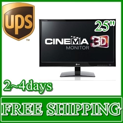 LG 25 Flatron Cinema 25inch D2542P PN Full HD LED Wide Monitor 3D