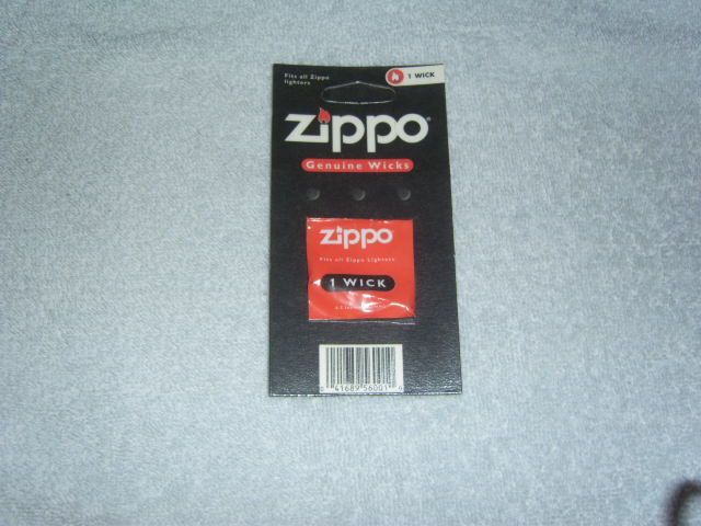 Zippo Lighter Wick