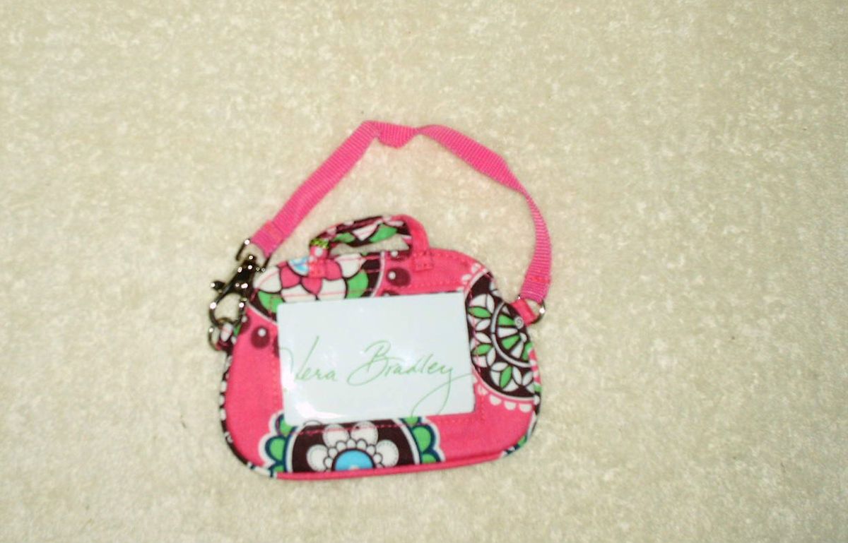 Bradley Cupcakes Pink Luggage ID tag looks like luggage TOO CUTE nwot