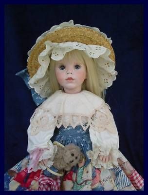 Doll Maker Linda Rick Doll Savannahs Picnic 28 Jointed Full Bodied