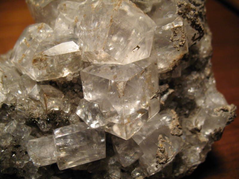Classic Linwood Quarry Iowa Calcite Crystal Cluster