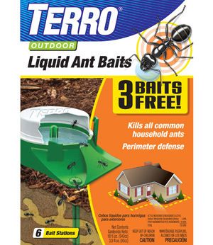 Terro 1806 Liquid Outdoor Ant Bait Stations 6 Pack
