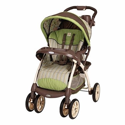 Graco VIE4 Lightweight Stroller Nobel Green 1758834 Brand New