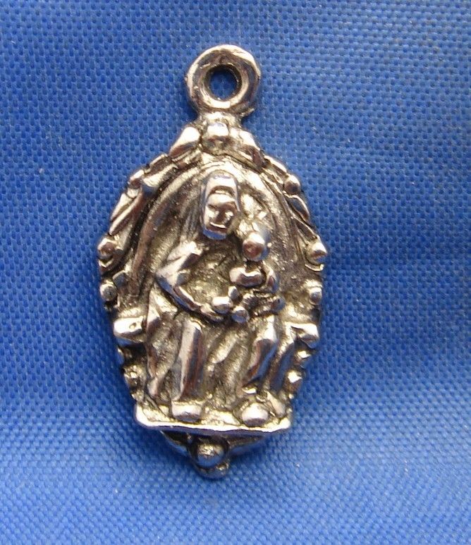 Vintage Religious Medal Charm