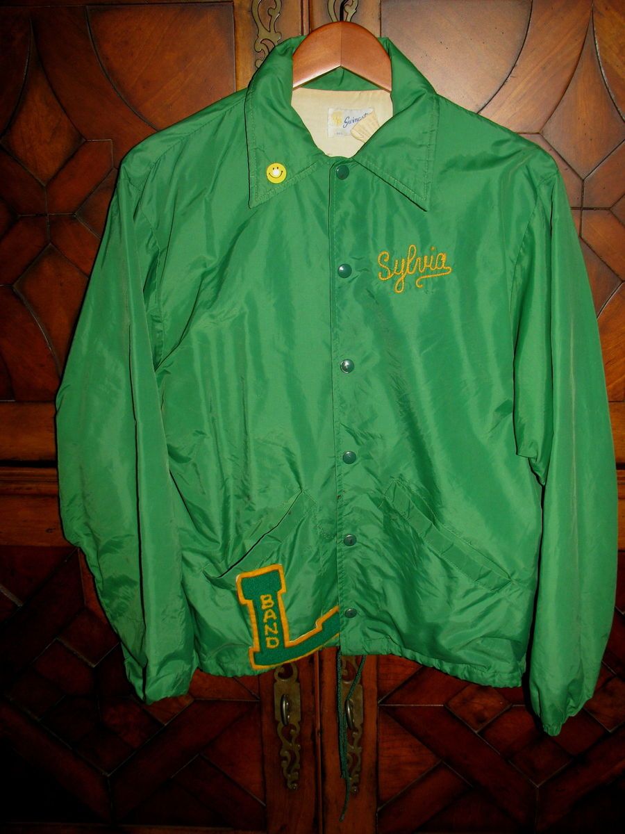 Swingster 70s Nylon Windbreaker Jacket Livermore Marching Band