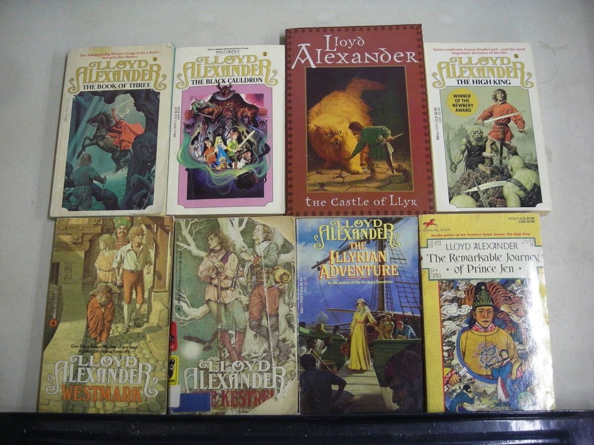 PB Lot Lloyd Alexander Westmark Kestrel High Kind Book Three Black