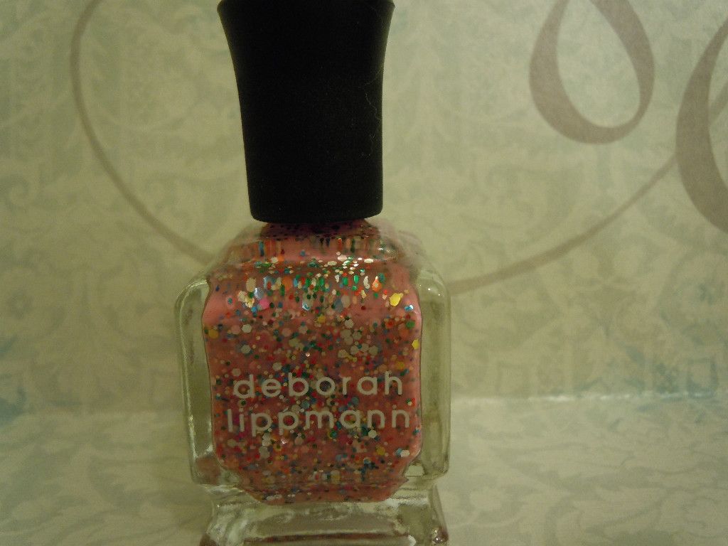 Deborah Lippmann Candy Shop Pink Glitter Nail Polish