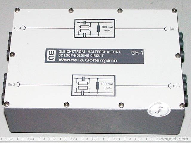 Wandel Goltermann JDSU GH 1 DC Loop Holding Circuit