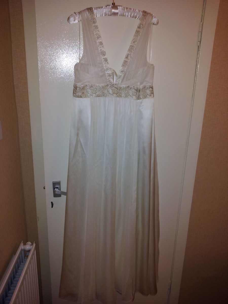 Monsoon Lorton Trim Bridal Dress and Bolero