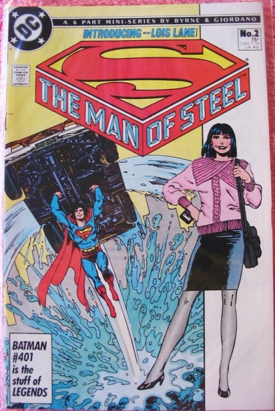 Superman 2 DC Comics 1986 Lois Lane Man of Steel
