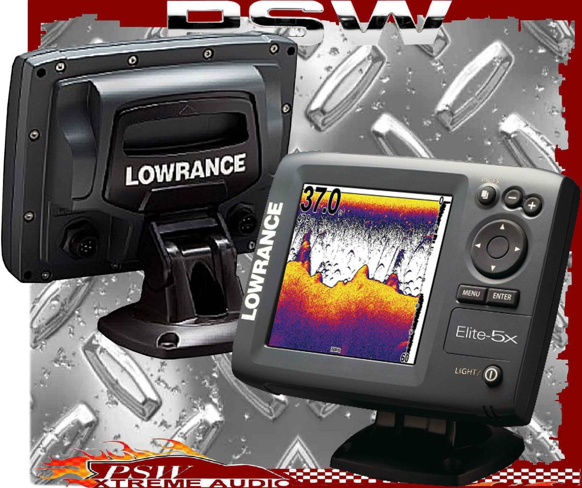 Fishfinder Lowrance ELITE5X Color 4000 Watt 000 00102 001