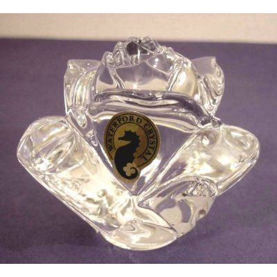 Waterford Rose Paperweight