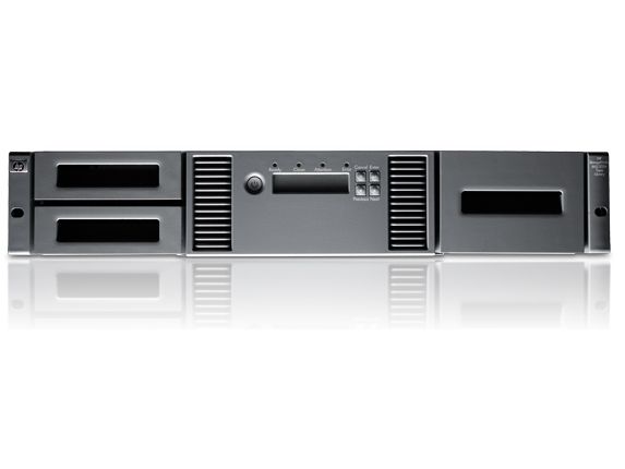 New HP StorageWorks MSL2024 1 Drive LTO 4 Ultrium 1760 SCSI Tape