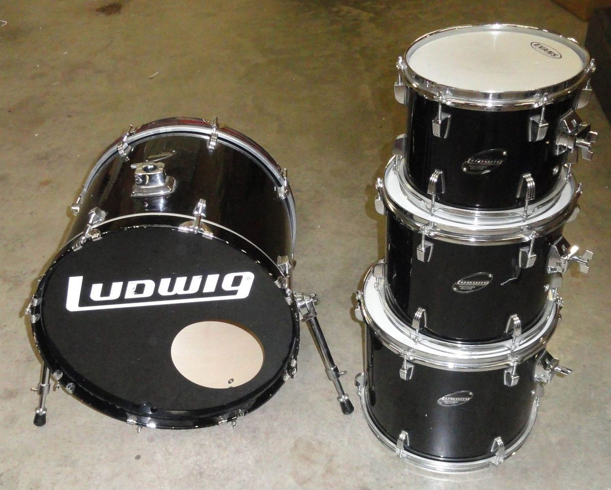 Ludwig Rocker Elite 4 Piece Kit 